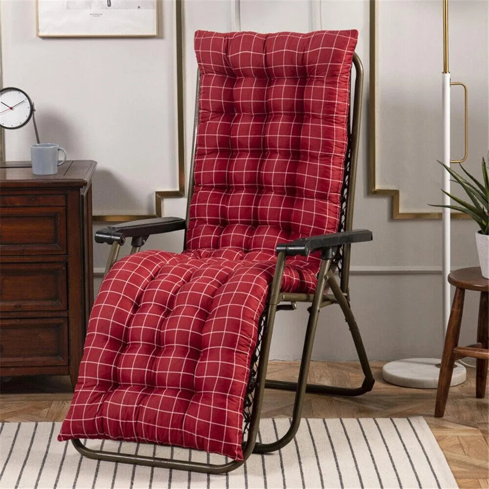 Rocker Chair Cotton Cushion Four Seasons Thick Bench Cushion Replacement Cotton Garden Outdoor Chair Cushion