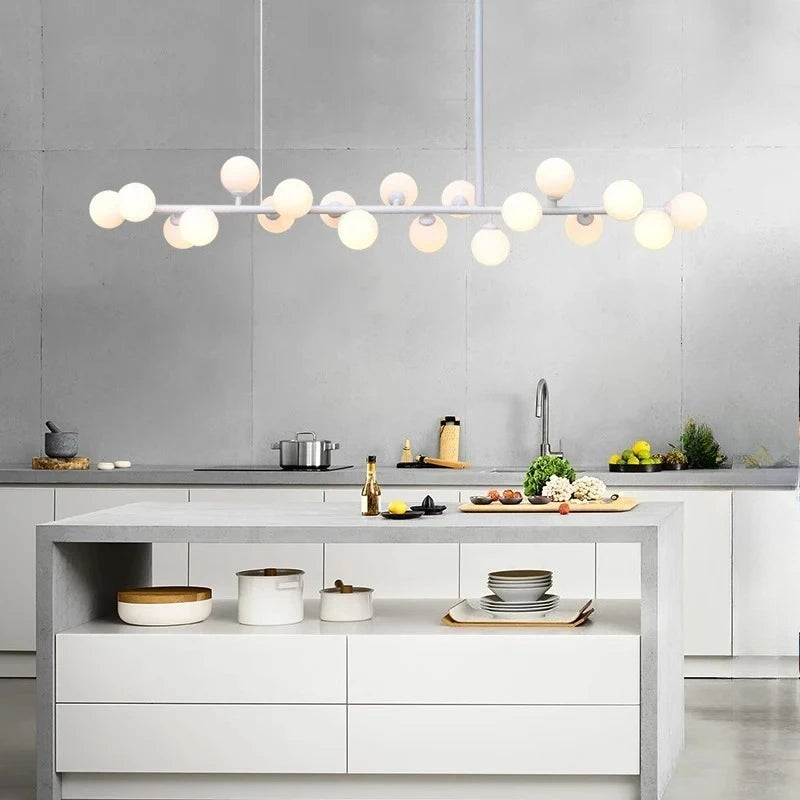Modern Led Pendant Lights Home Decor Chandelier Lamps for Living Room Chandeliers for Dining Room Hanging Light Indoor Lighting