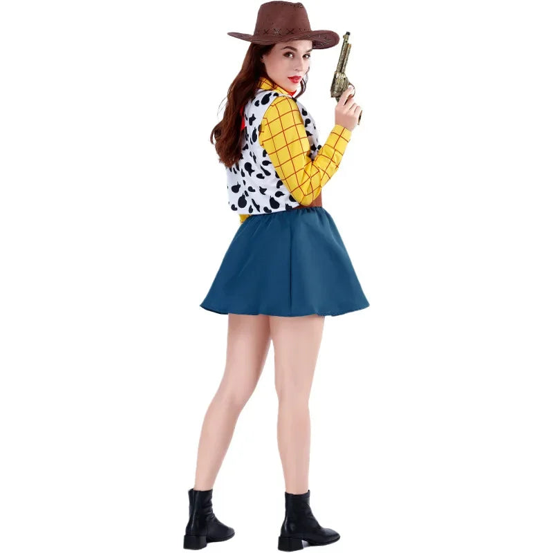 Men's Denim Clothing Couple Role-play Uniforms Children's Role-play Costumes Party Stage Costumes Halloween COS Costumes