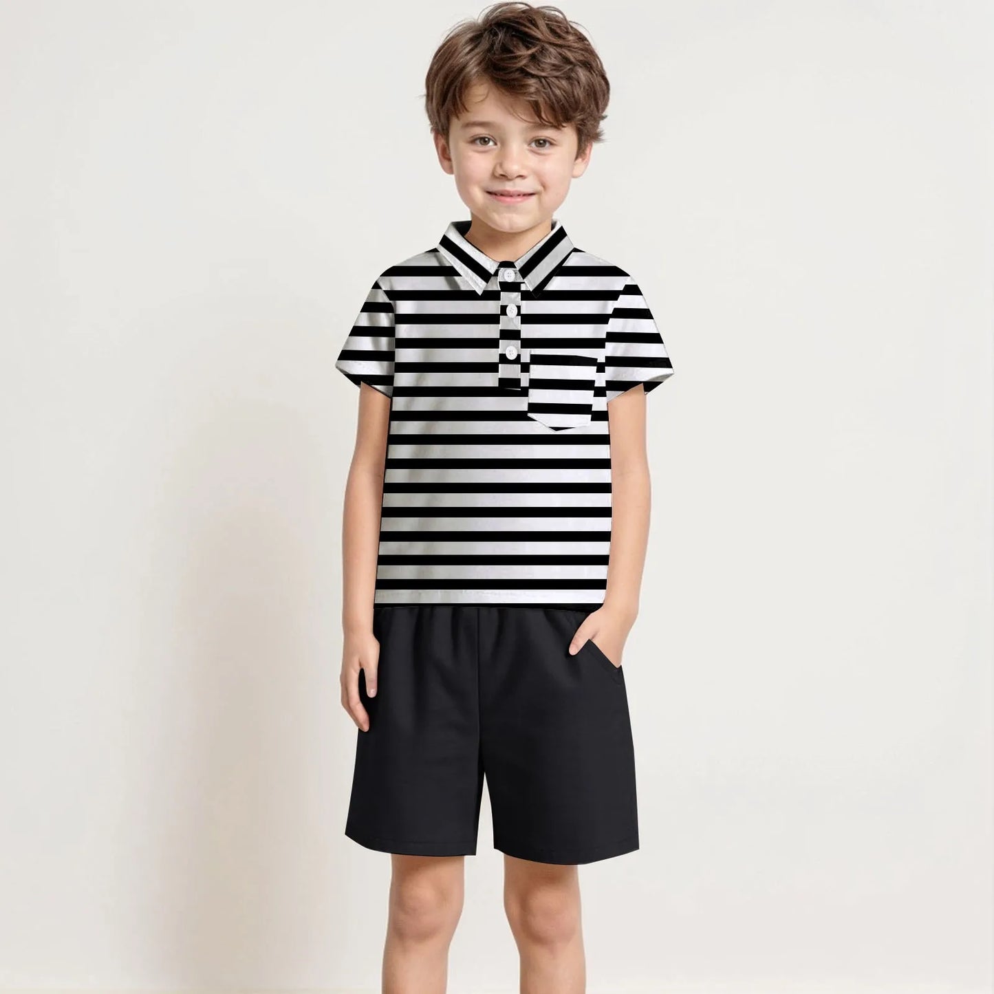 Going Home Outfit for Baby Toddler Boy Clothing Short Sleeve Drawstring Waist Shorts Little Boys Summer Baby Elephant Stuff Boy