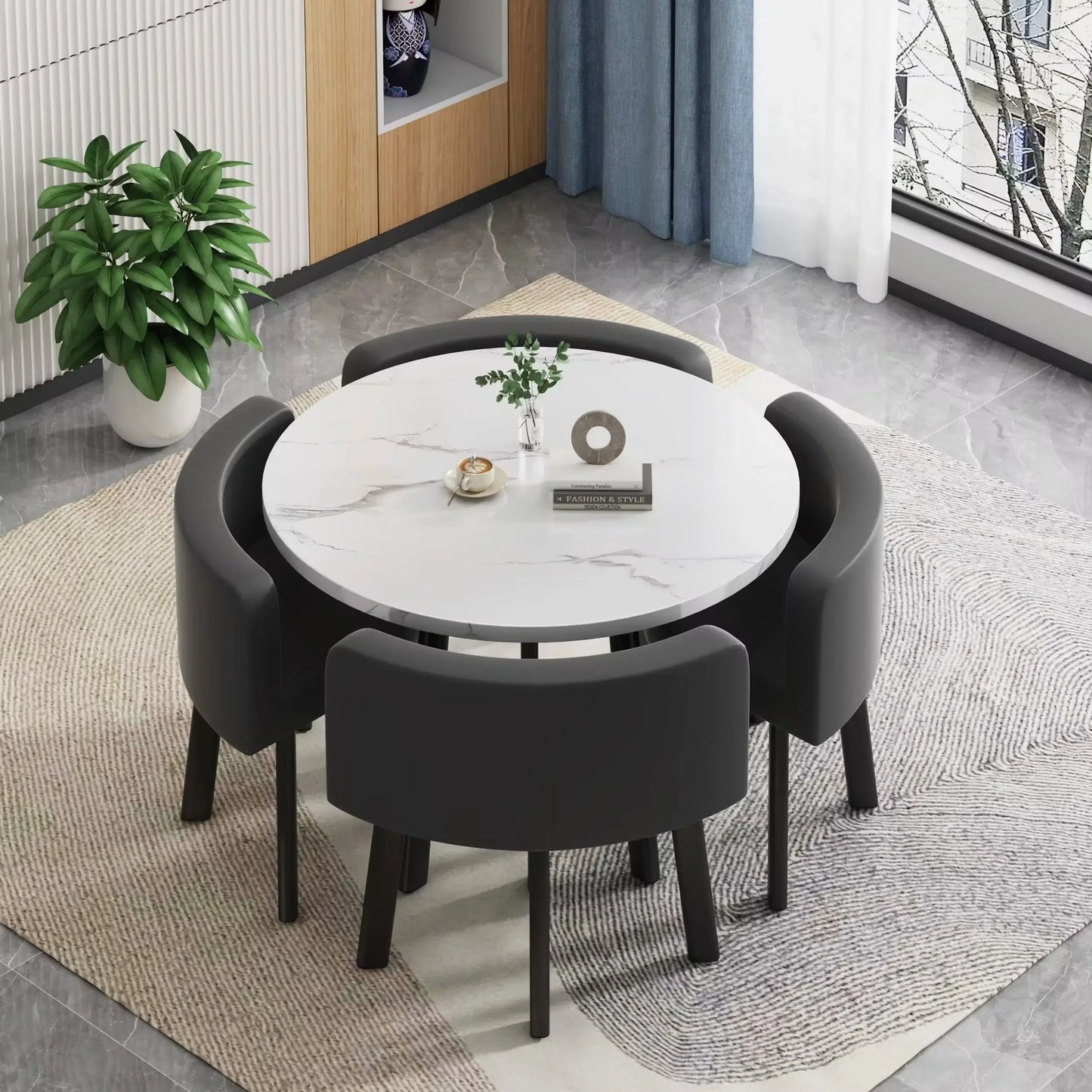 Storage, Dining Table,holddining Table Set Store, Shop, Negotiation, Comedor Compacto Reception, Round Table
