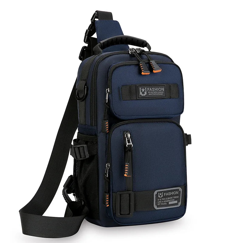 Fashion Men's Waist Packs Chest Bag High Quality Oxford Crossbody Bags For Men Fashion Casual Men Bag Handbag Male Chest Pack