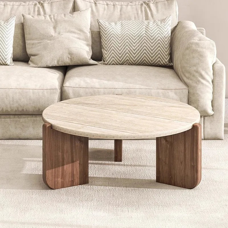 Unique Minimalist Coffee Table Living Room Luxury Nordic Modern Side Table Designer Round Center Mesa Auxiliar Home Furniture