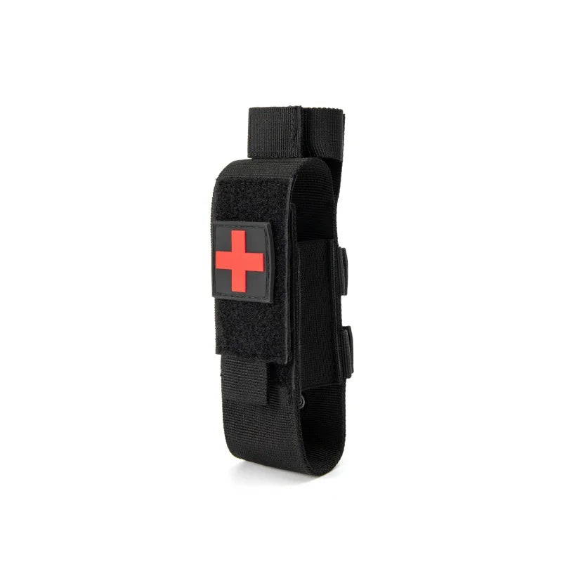 Tactical Emergency Tourniquet Pouch And Medic Shears Pouch Outdoor Hunting Knife Holster Outdoor Emergency Equipment