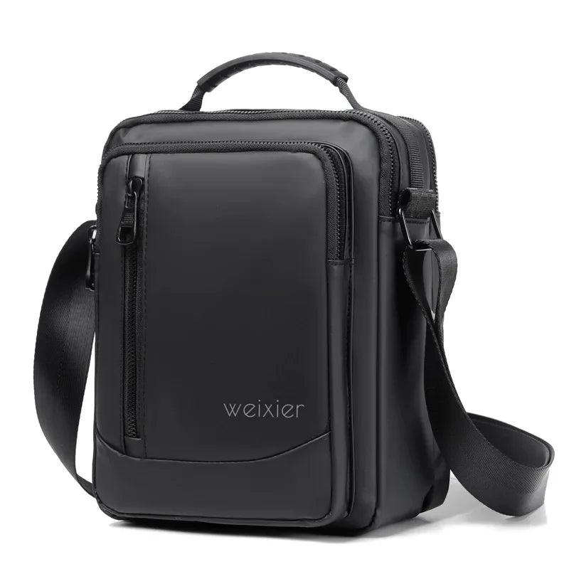 New Men Lightweight Nylon Bags Casual Shoulder Bag Travel Tote Waterproof Shoulder Bags Mens Business Horizontal Handbag
