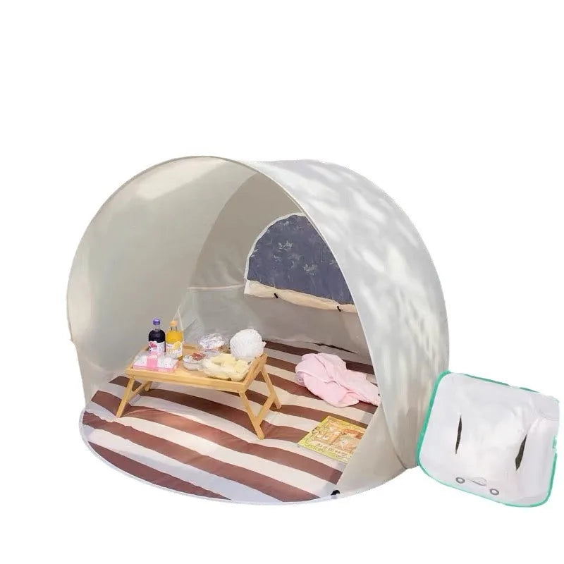 Tent Outdoor Portable Folding One-Click Open and Close Camping Tent Sunscreen Waterproof Picnic Sunshade Beach Tent
