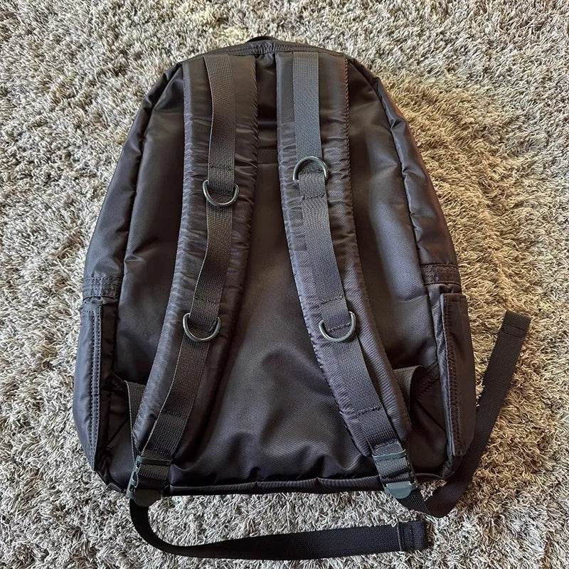 2025ss Fashion Japanese Trend Series Outdoor Leisure Lightweight Backpack Nylon Travel Computer Bag Waterproof Men School Bag