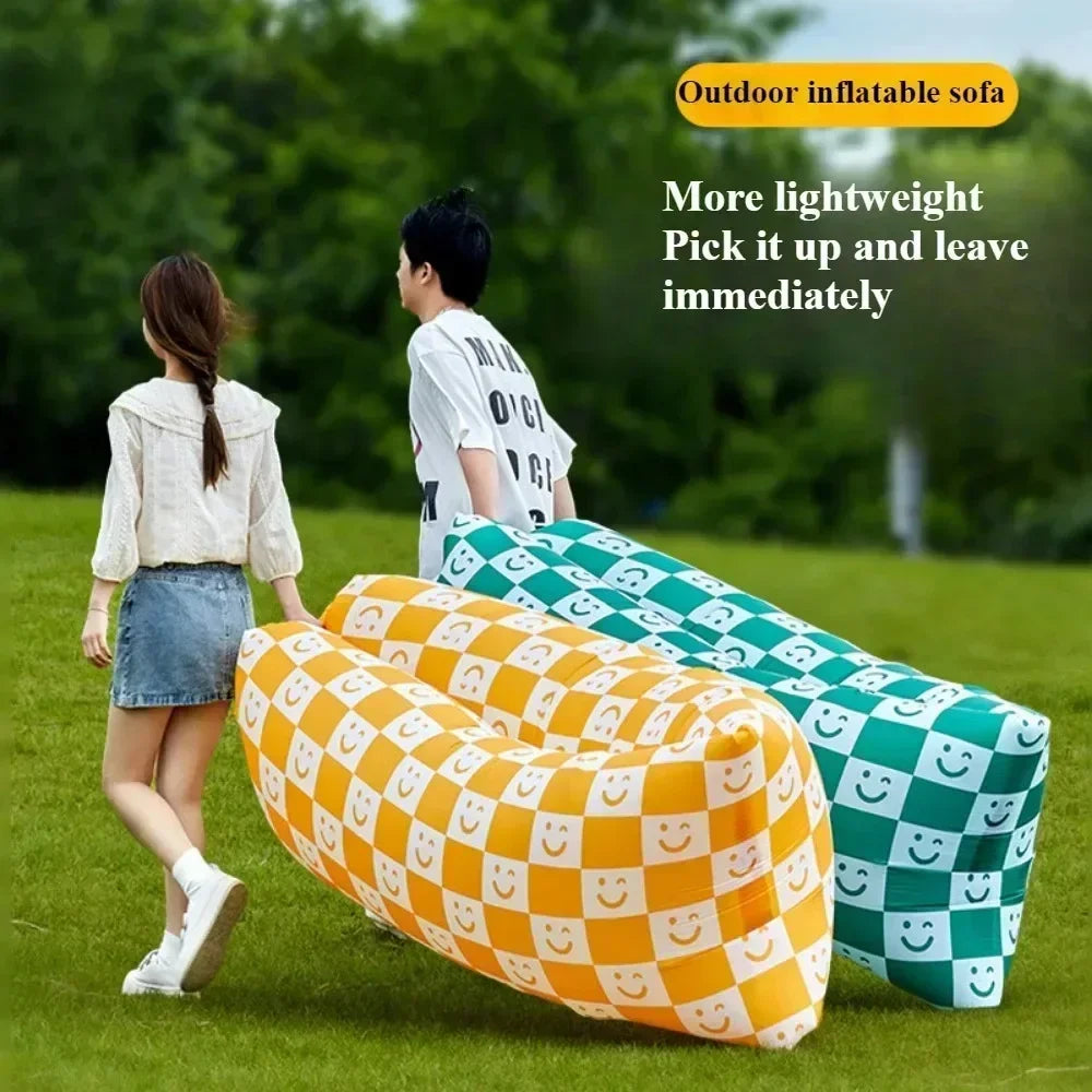 Outdoor Non Inflatable Sofa Campsite Portable Sofa Picnic Outdoor Reclining Sofa Portable High Load-bearing Sofa Minimalist Sofa
