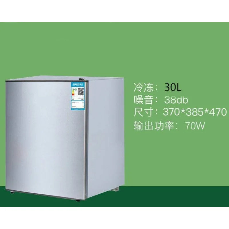 30 Liters Portable Mini Fridge Refrigerator Fashion Small Refrigerators Mini Bar Fridge With for Home Use