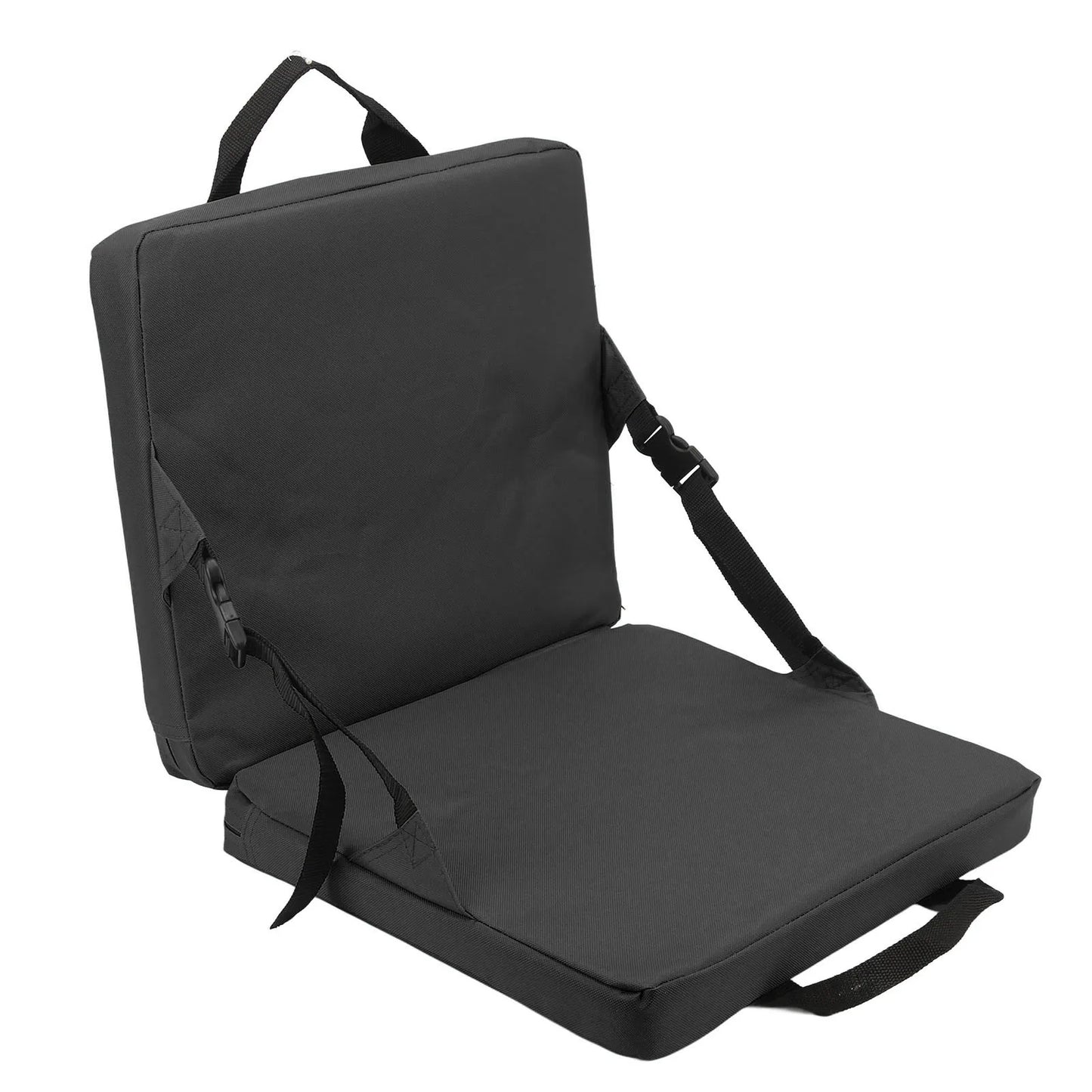 Outdoor Foldable Cushion Outdoor Foldable Chair with Backrest Soft Sponge Cushion Back Chair for Stadium and Beach