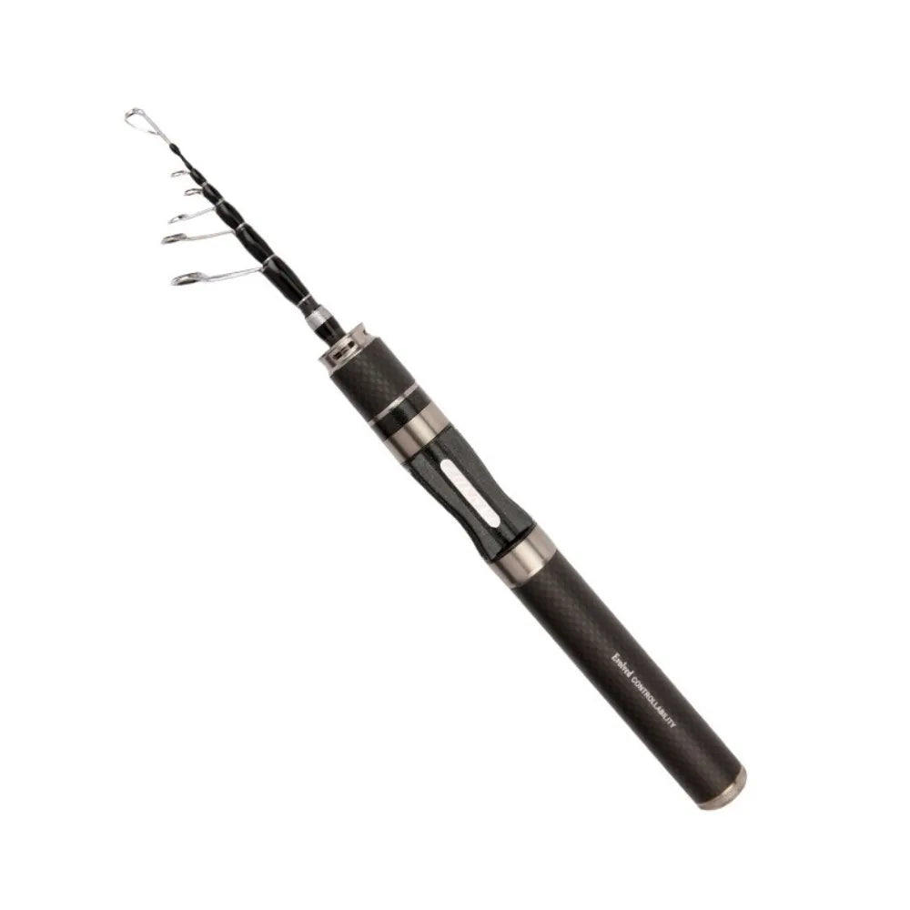Telescopic Fishing Rod Full Kits Casting Rod Glass Fibre Fishing Rod Set 1.5m-1.8m Spincast Fishing Reel Fishing Pole Fishing