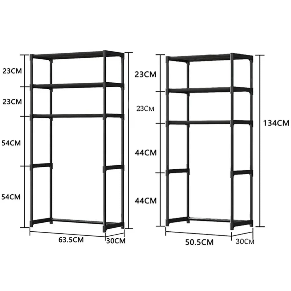 Bathroom Washing Machine Storage Rack Bathroom Storage Rack Over Toilet Shelf Multilayer Space Saver Organizer Multi-Functional