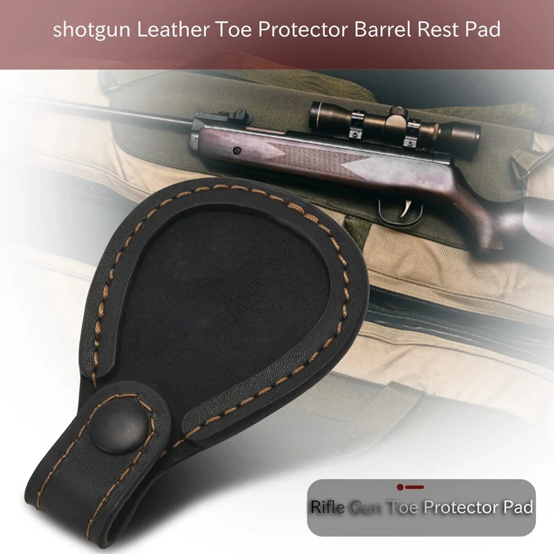 Hunting Leather Shoes And Toe Protector Pad Hunting Barrel Rest Game Accessories