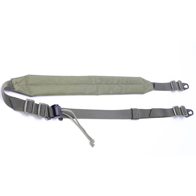 Hunting Rifle Tactical Sling Removable 2 Point Padded Combat Modular Shooting Equipment MC Strap Accessories