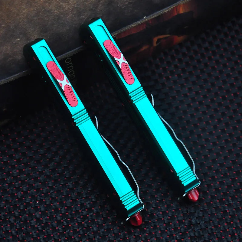Mit Bounty Hunter Outdoor Camping Hunting Tactical Survival Gear Self-defence Combat Pocket Aluminum alloy CNC Handle EDC Tools