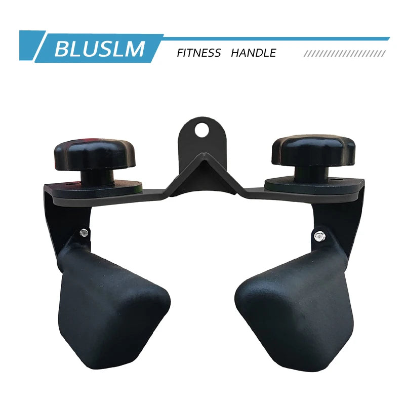 Adjustable Lat Pull down Bar, Cable Machine Attachments for Gym, Home Gym Fitness T-bar Row Pulldown Attachments