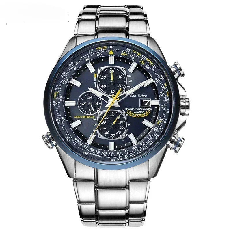 2025 Men Watches Luxury Trend Quartz Clock Luminous Calendar Waterproof Multi Function Fancy Round Automatic Watch Stainless