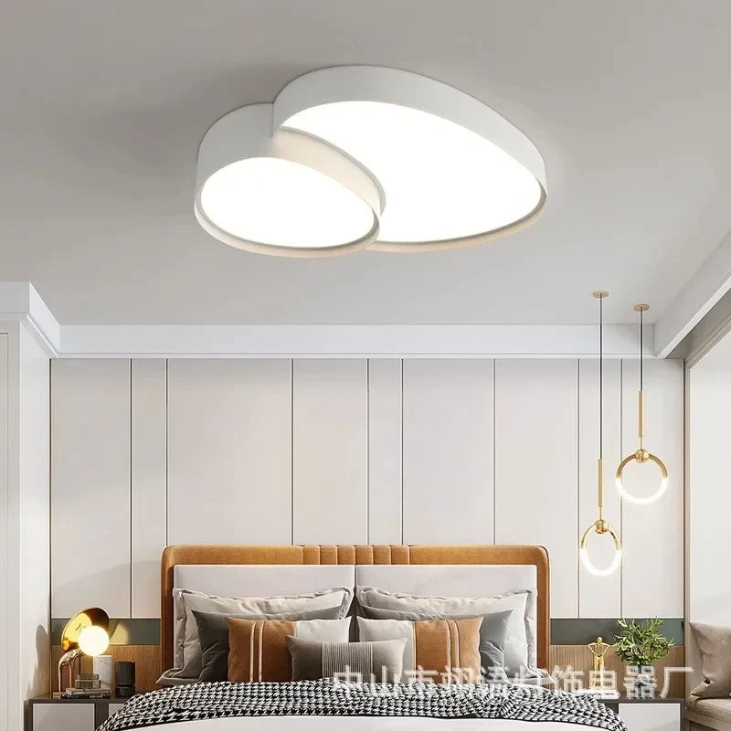 Remote Control Living Room Light Modern Simple LED Ceiling Lamp Lustre Home Creative Indoor Lighting Bedroom Dining Room Fixture