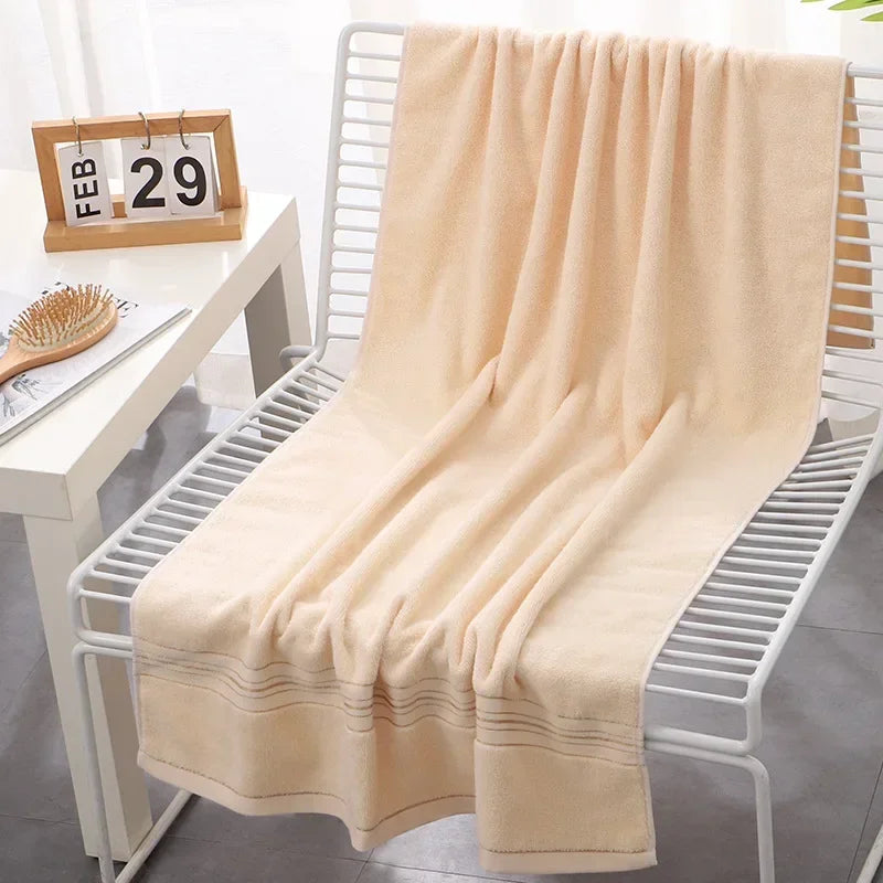 Bathrooms Accessories Sets 1 Pc 70x140cm Towels Bathroom Absorbent Soft General Purpose Comfortable Soft Bath Towel Hotel