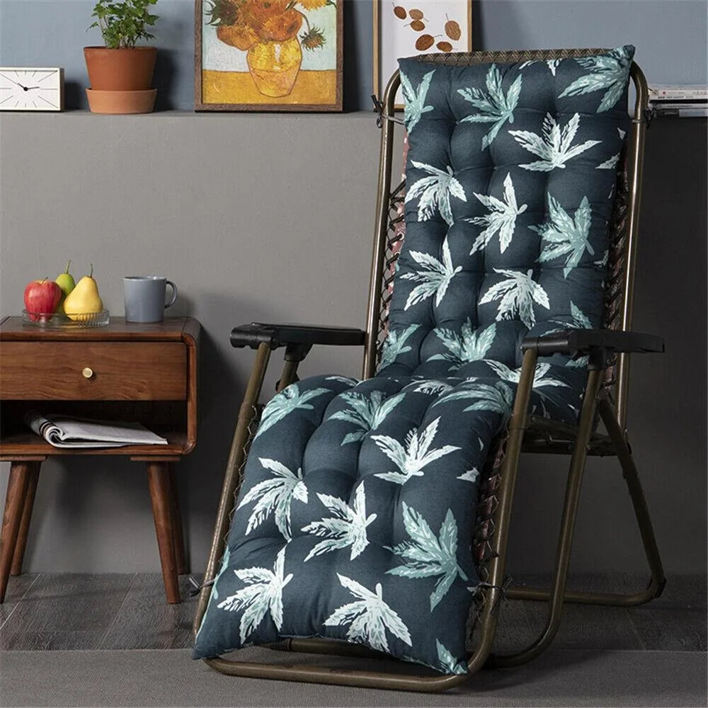 Rocker Chair Cotton Cushion Four Seasons Thick Bench Cushion Replacement Cotton Garden Outdoor Chair Cushion