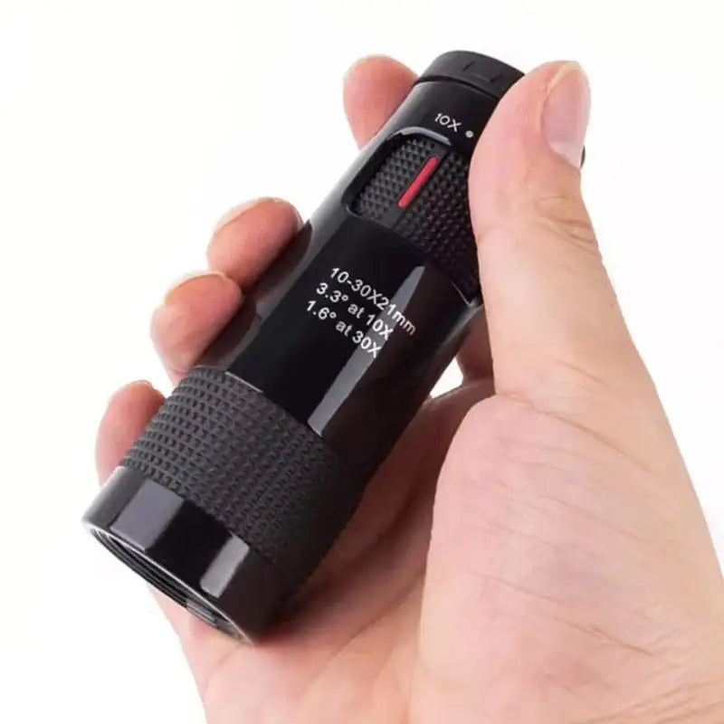Hunting Camping Equipment Powerful Monocular 10-30x21 Zoom High Power Professional Telescope Portable Spotting Scope Tourism