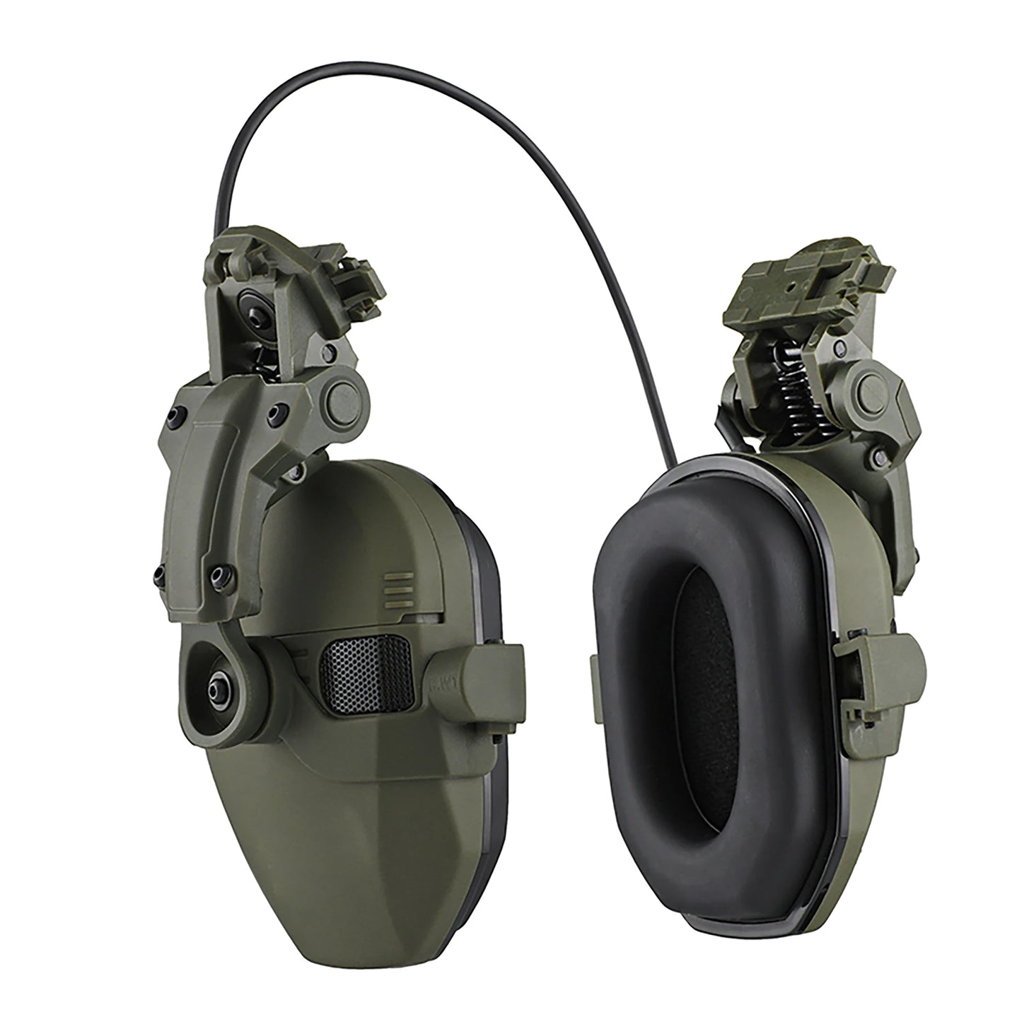Active Helmet Mounted Earmuffs For Shooting Electronic Hearing Protection Ear Protect Noise Reduction Active Hunting Headphone