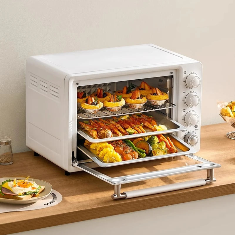 Electric oven household small oven baking dedicated 40 liters large capacity multifunctional
