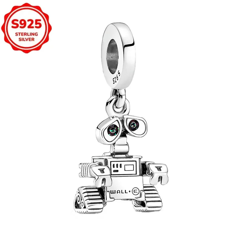 For Original Women 925 Bracelet Bangle Pendant Charm Disney Stitch 925 Sterling Silver Boutique Bead DIY Jewelry Gift New in Hot