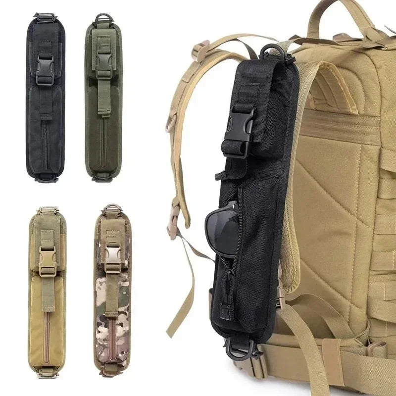 Tactical Shoulder Strap, Miscellaneous Bag, Backpack Accessory Bag, Key Flashlight Bag, Hunting and Camping EDC Toolkit Tool Bag