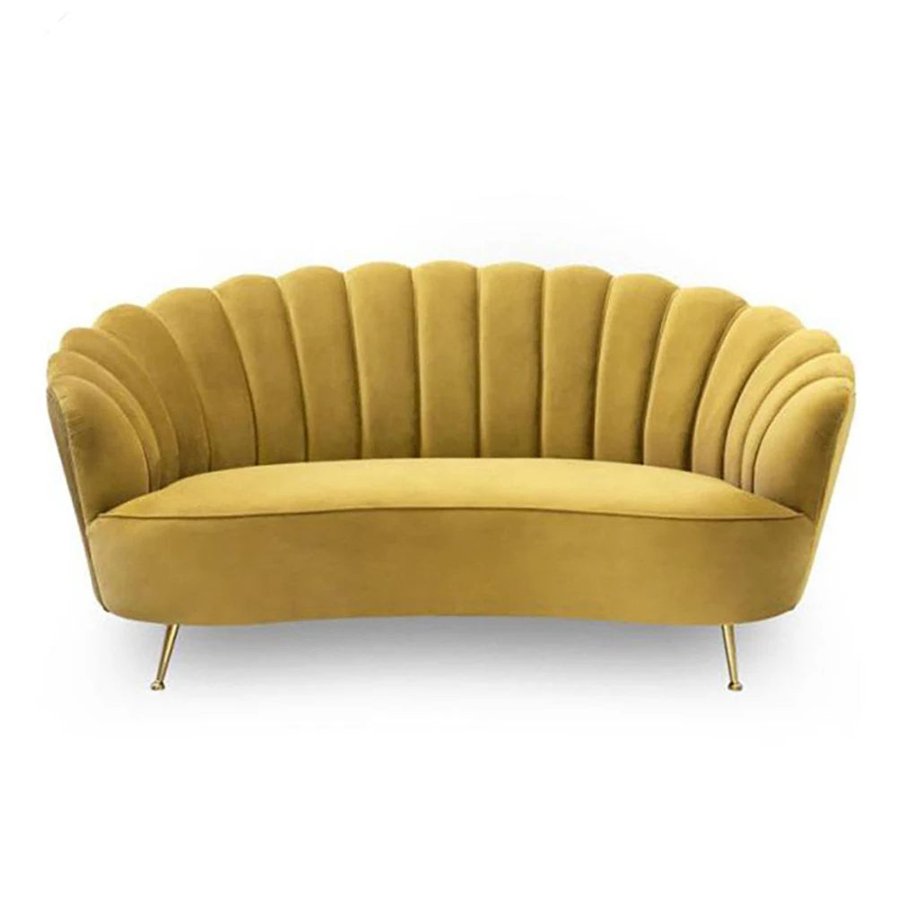 High Quality sitting room French antique classic wood love seat wedding sofa design living