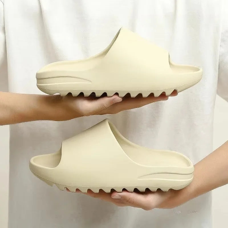 47 Size Super Soft Eva Sole Summer Slippers for Men Women Bottom Indoor Home Slides Sandals Beach Shoes Male Slippers Flip Flops