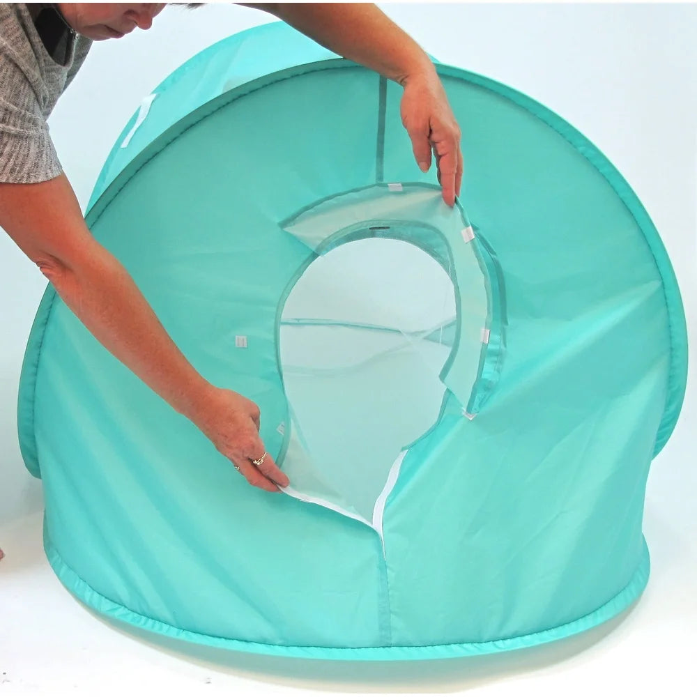 Pop Up Shade Dome Tent Outdoor Sun Shelter Family Camping Easy Set Up Lightweight Portable with Mesh Panels Bug Protection
