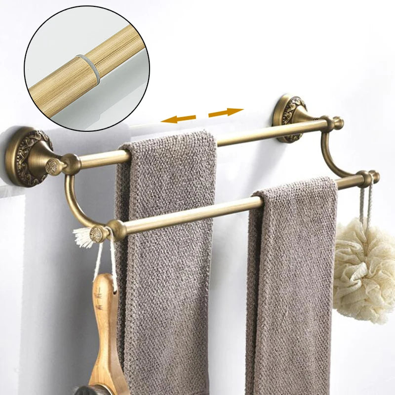 Bathroom Accessories Antique Bronze Towel Shelf Toilet Paper Holder Soap Holder Towel Rack Tumble Holder Antique Bronze ELF4001