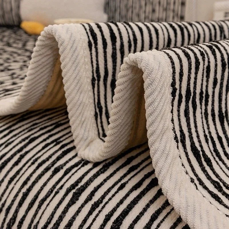 Chenille Sofa Covers for Living Room Season Universal Sofa Cushion Modern Simple Non-Slip Sofa Mat for Living Home Decor