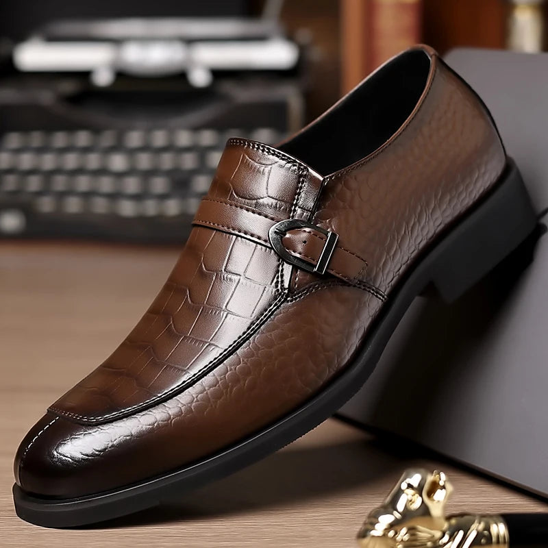 New Arrival Mens Leather Oxford Shoes Handmade Man Formal Dress Footwear Outdoor Casual Male Walking Shoes Simple Business Shoes