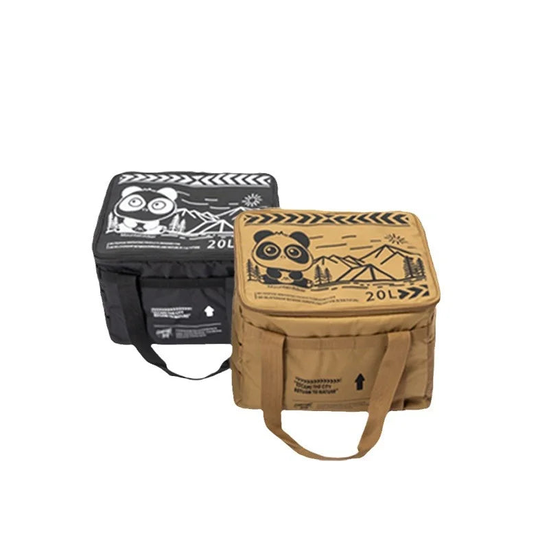 Mountainhiker 20L Camping Equipment Storage Bag Folding Storage Box Tableware Handbag Field Divider Tactical Camping Picnic Tool