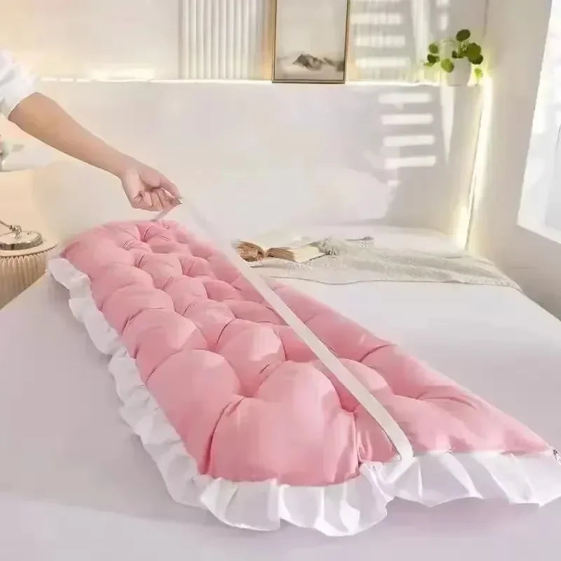 Headboard Pillow Tatami Bed Sleeping Neck Body Bed Soft Bedside Cushion Rectangular Large Backrest Support Bolster BedRoom Decor