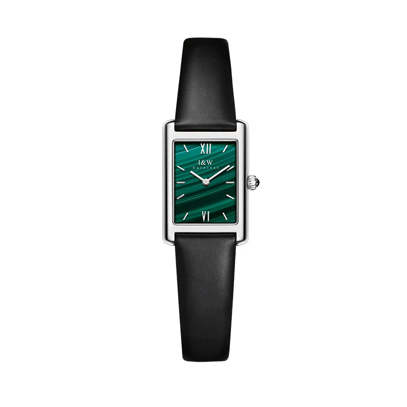 Zegarek Damski Switzerland Made Quartz Watch for Women IW Fashion Women's Watches Sapphire Leather Waterproof Lady Dress Watch