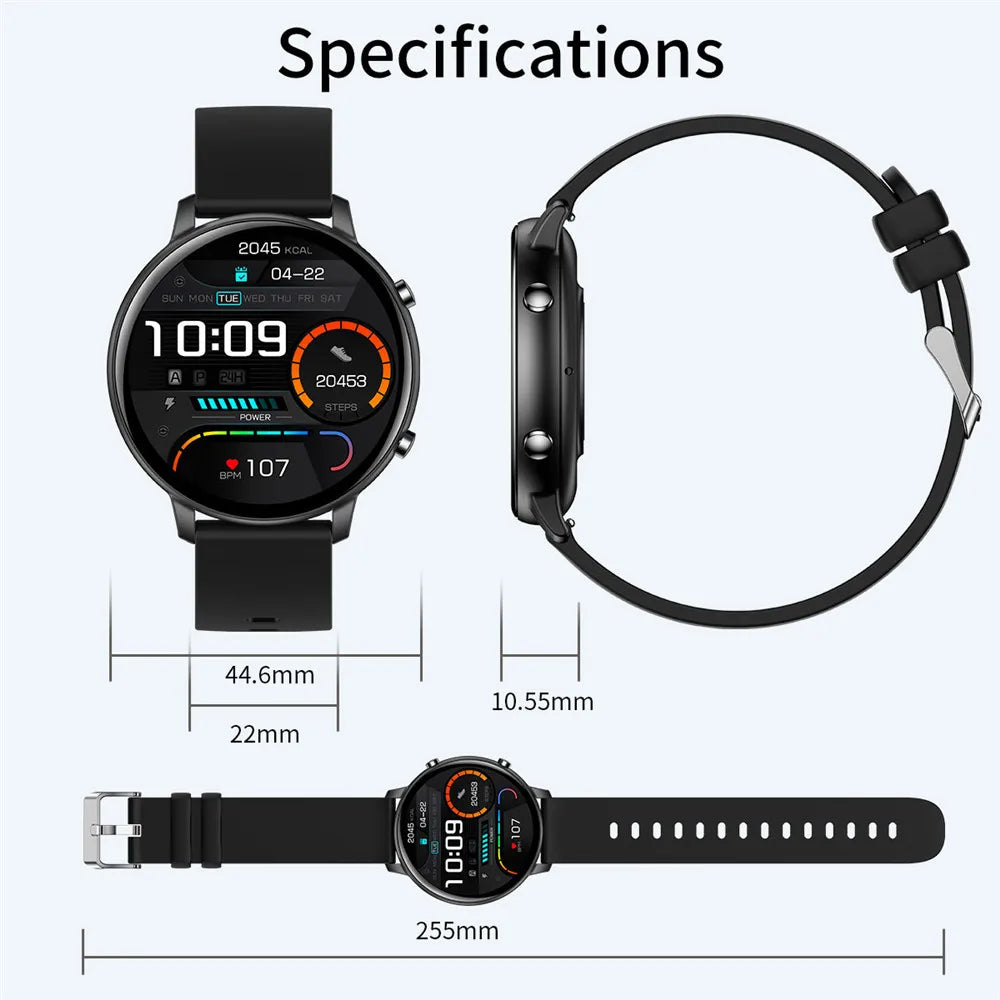 Women's Smart Watch Sports Bluetooth Pedometer Heart Rate Monitor Health Reminder ANDROID IOS Waterproof Wristwatch GNM28