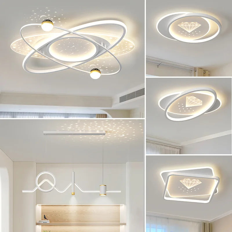 Lumiere Lampes Moderne Salon Home Lighting Modern Ceiling Lights Chandeliers Modern for Living Room