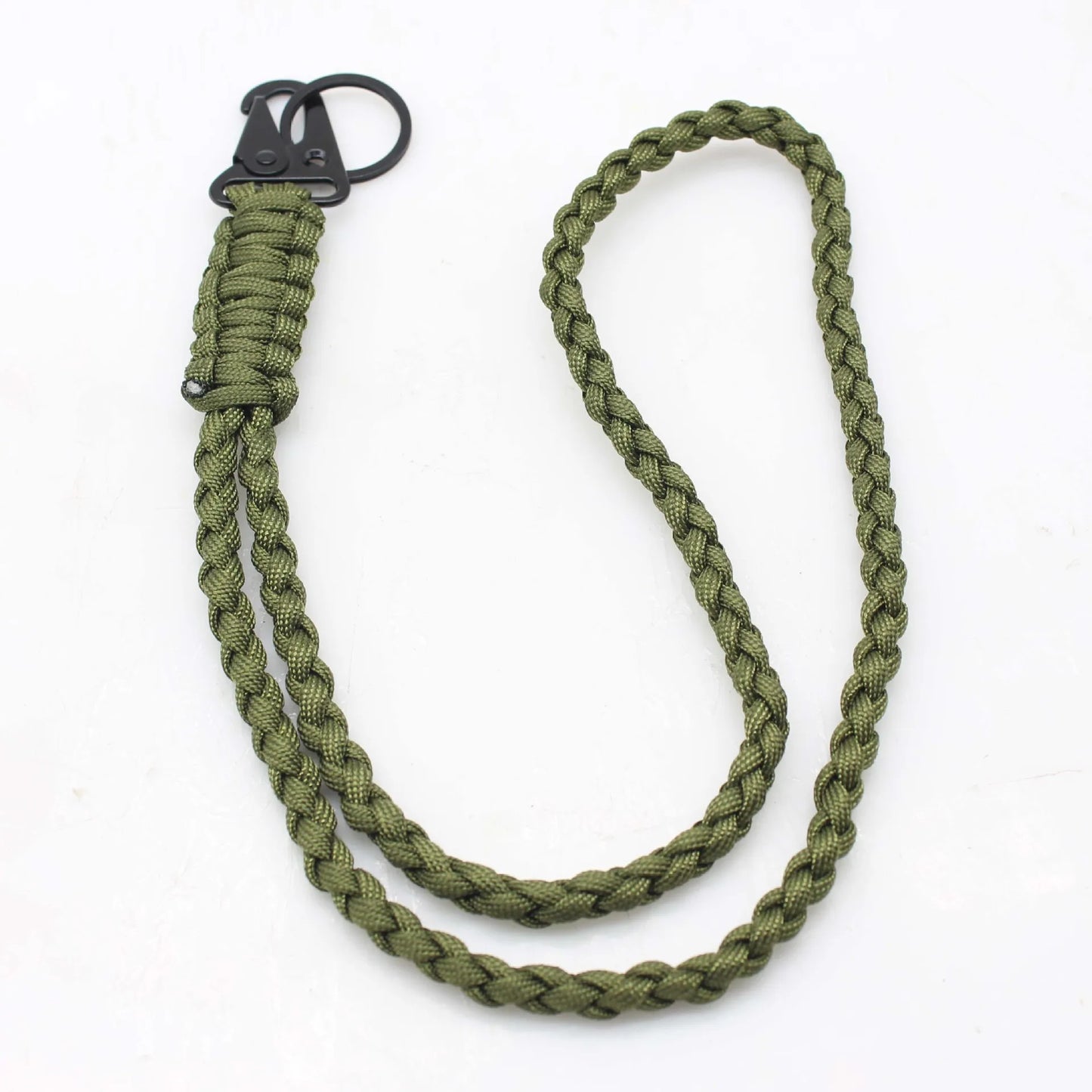 Outdoor Paracord Rope Keychain EDC Survival Kit Cord Camera Telescope Phone Lanyard Military Emergency Strap for Hiking Camping