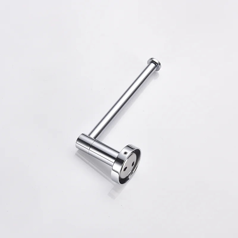 Bathroom Accessories 304Stainless Steel Hardware Kit Wall Mount Clothe Hook Paper Holder Towel Bar Toilet Brush Holder Soap Dish