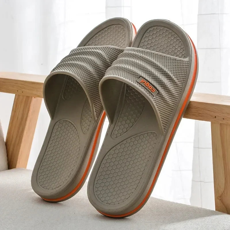 Men's Slippers EVA Non-slip Bathroom Slippers Soft Comfortable Home Summer Slippers Indoor Bathroom slippers