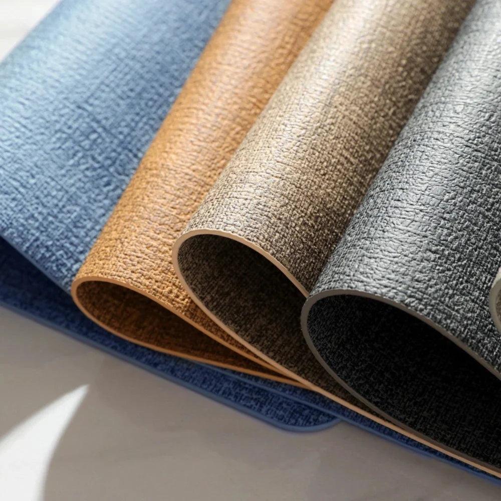 Faux Leather Place Meal Pad Placemats,Dual Sided Dining Table Square Non-Slip Heatproo Waterproof Washable Table Mats.Wholesale