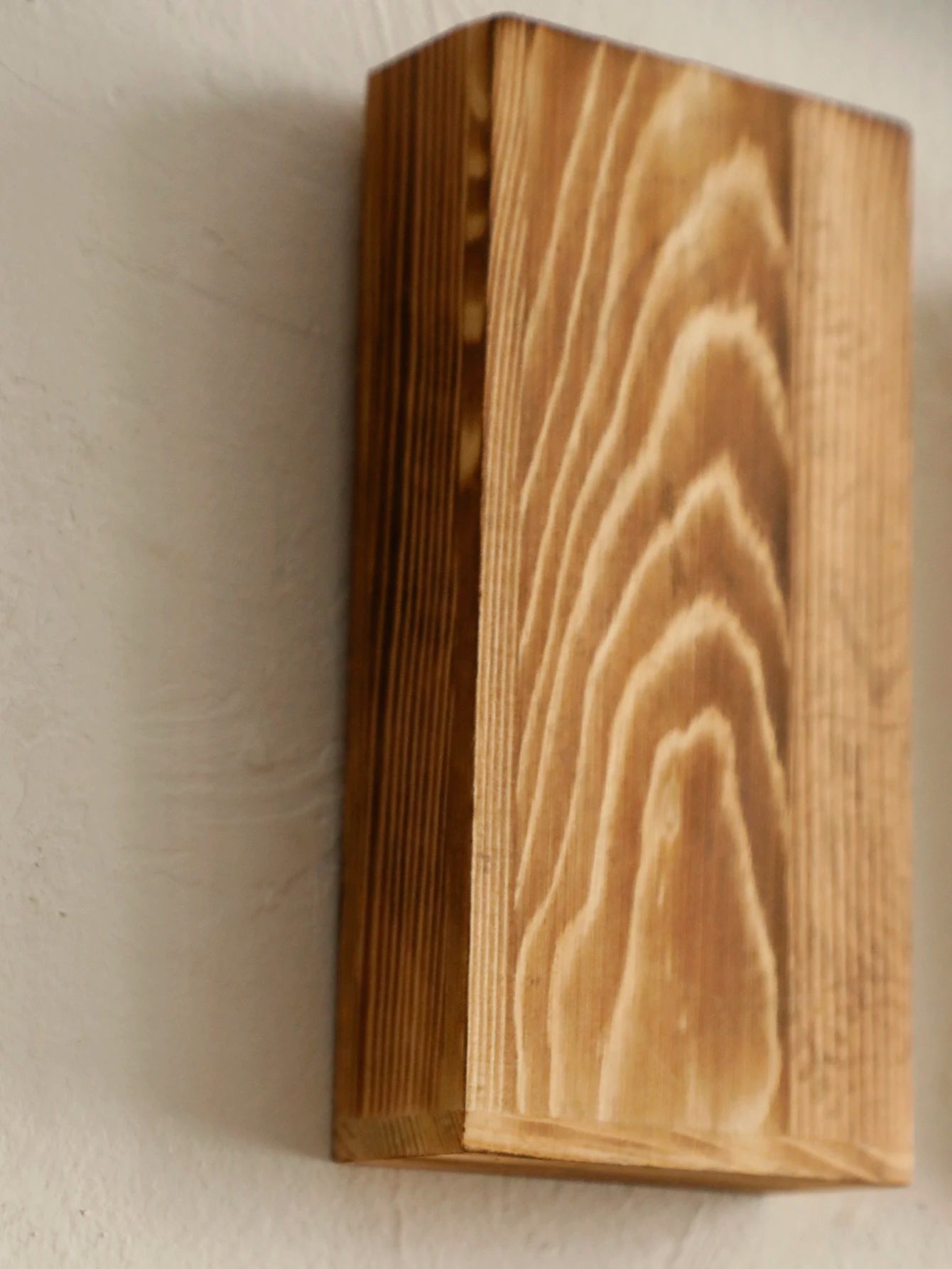 Rustic Wooden Wall Mounted Vases Farmhouse Style Decorative Wall Hanging Flower Holders for Succulents Artificial Plants Vases