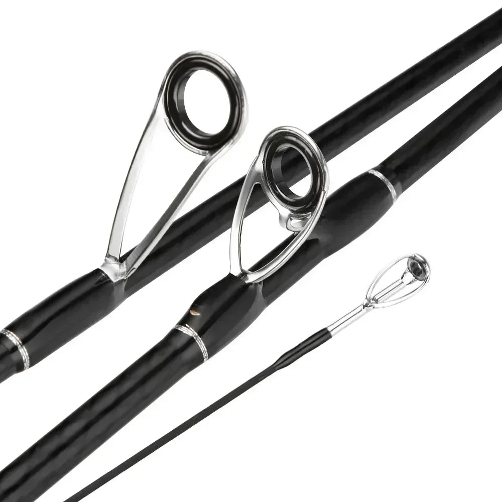 Fishing Rod Carbon Fiber 150cm 168cm 180cm UL Tip Lure Fast Ultra light Spinning Casting Rod for Trout