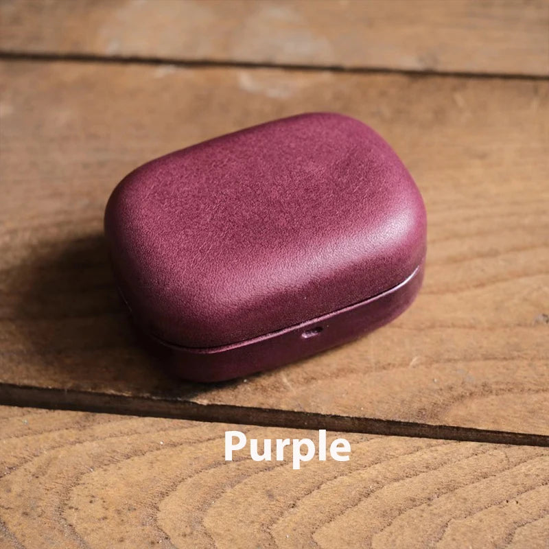 Genuine Leather For B&O Beoplay Eleven Case Leather Luxury Custom Made Handmade Cover Bluetooth Earphone Cases