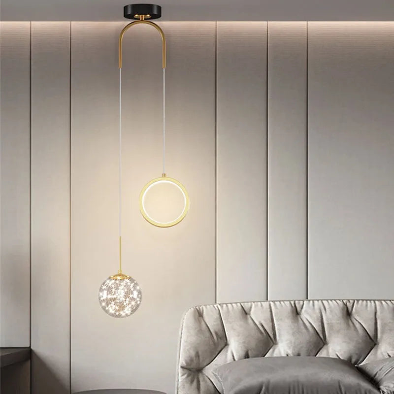 Modern LED Chandelier Living Room Bedroom Kitchen Nordic Gorgeous Firefly Lamp Home Indoor Lighting luxurious Decor Hanging Lamp