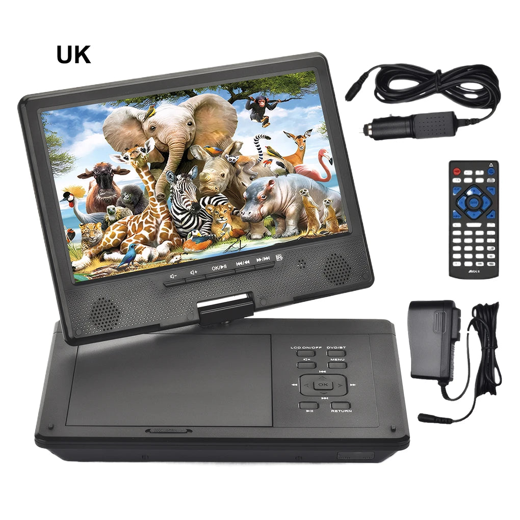 12.5Inch Mobile DVD Player High Definition Video Wireless Bluetooth-compatible Player Portable Full-format in-car CD Player