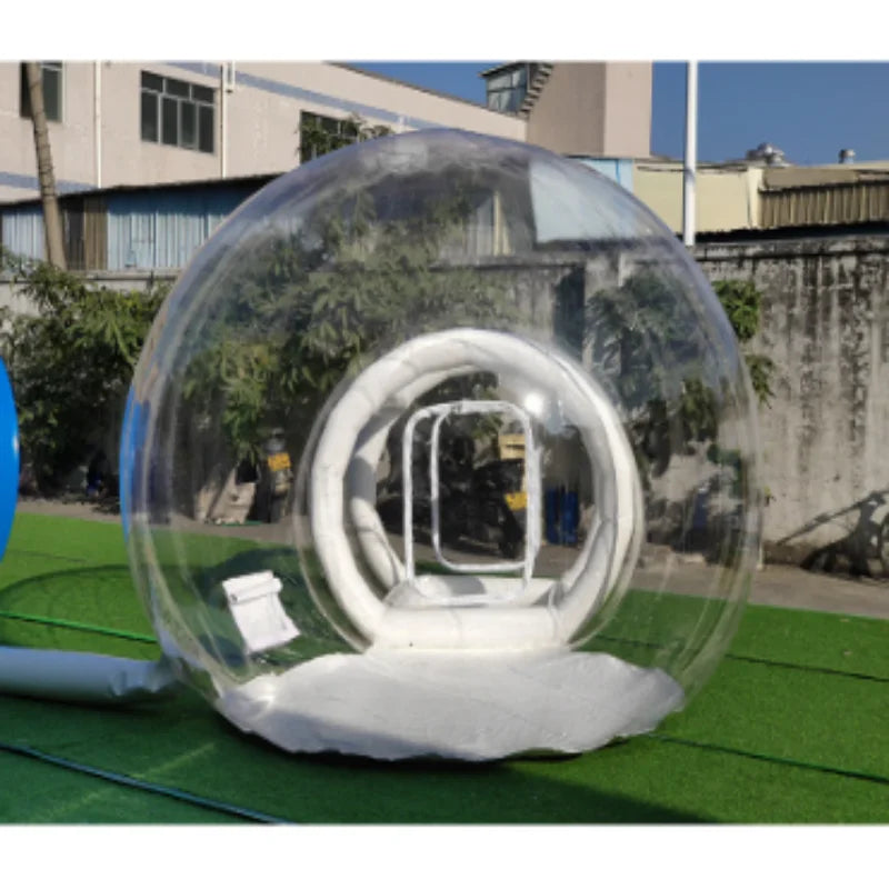 2.5/3M Balloon Inflatable Bubble House, Outdoor Transparent Dome PVC Material Bubble Tent House with Blower, Free Shipping